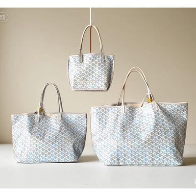 Large tote glacier blue