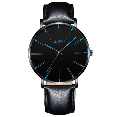 Blue needle black shell black belt