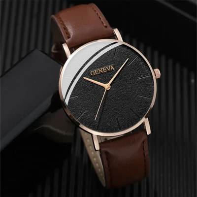 Brown with rose gold shell orange needle