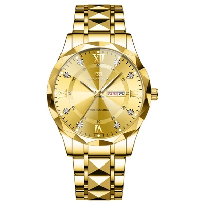 Double calendar 2733jj gold gold