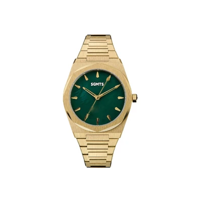244 octagonal green fritillary 34mm