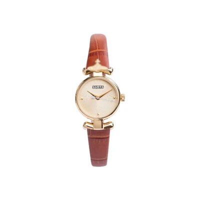 090 brown leather 23mm