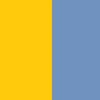 Yellow and blue squares