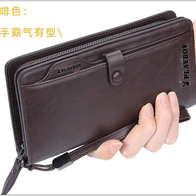 Long zipper buckle brown color
