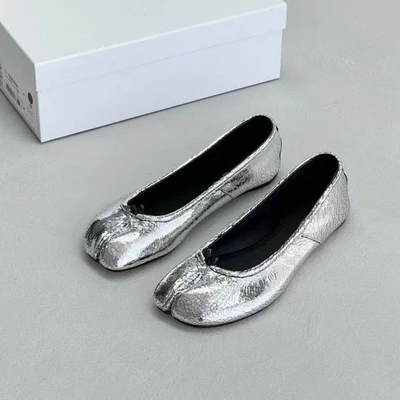 Flat bottom burst silver without wrinkles
