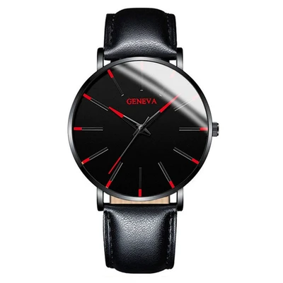 Red needle black shell black belt
