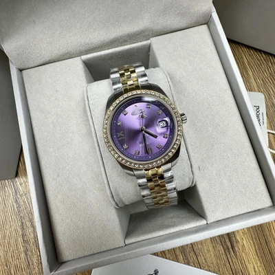 317 purple with diamonds