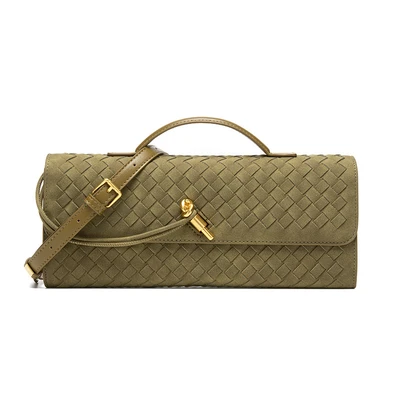 Frosted olive green