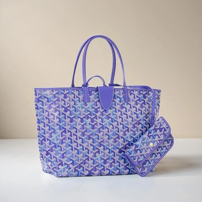 Medium tote blueberry purple