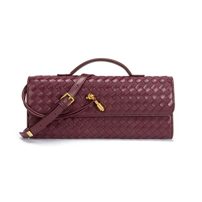 Pu with frosted wine red