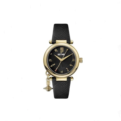 006 heart shaped black belt 32mm