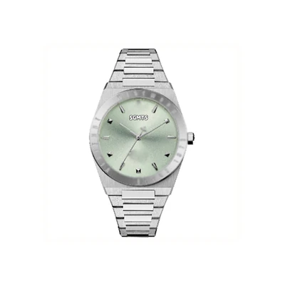 244 letter circle mint green 34mm