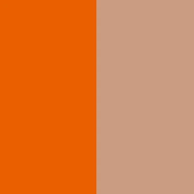 Khaki orange square