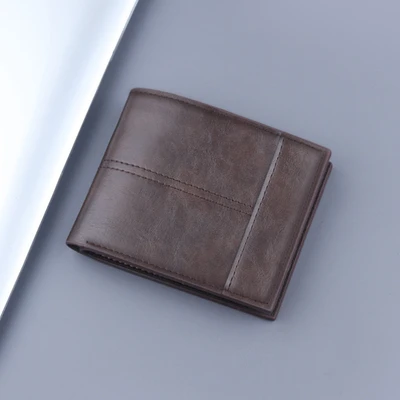 Horizontal dark brown