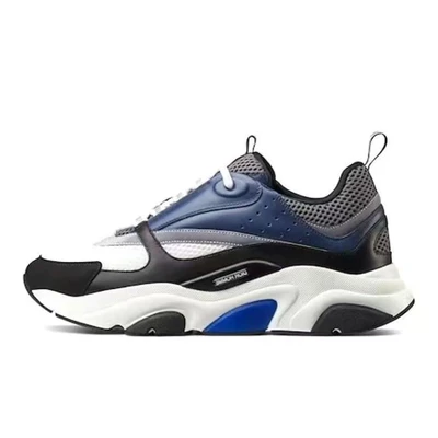 B22 black and white blue