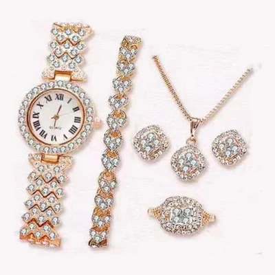 Rose gold five-piece set without gift box