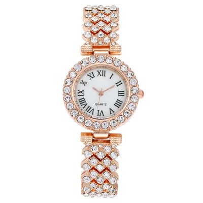 Rose gold watch