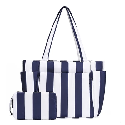 Dark blue stripes