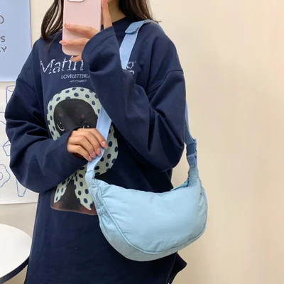 New style with side pockets (blue)