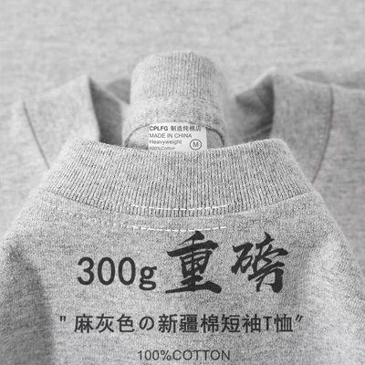 Heather gray [300g high quality t-shirt]