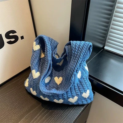 357—love package blue with white heart