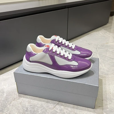 Dark purple-patent leather