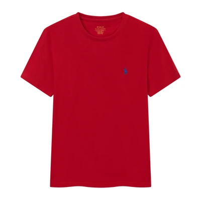T-shirt-red green label