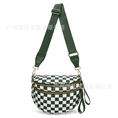 Mint green plaid