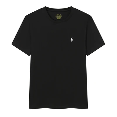 T-shirt-black white label