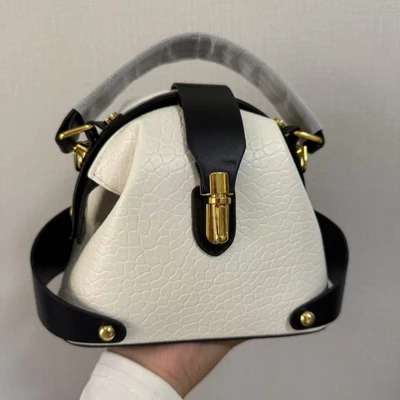 Black with white