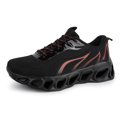 black red