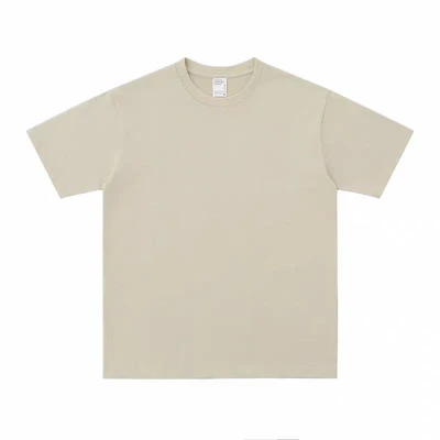 Khaki [400g heavy weight | Three needle short sleeves]