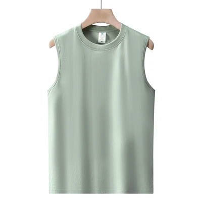 Sleeveless pale green