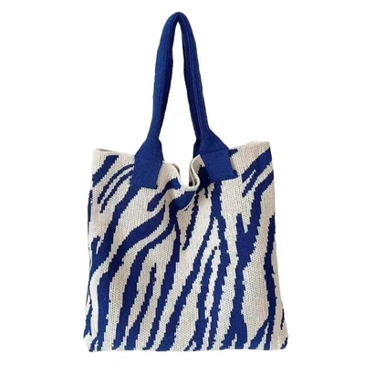 357—zebra blue