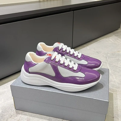 Dark purple-patent leather