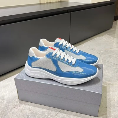 Blue - patent leather