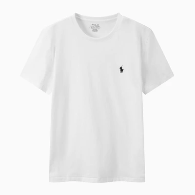 T-shirt-white black label