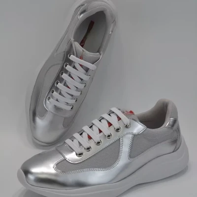 Silver-patent leather