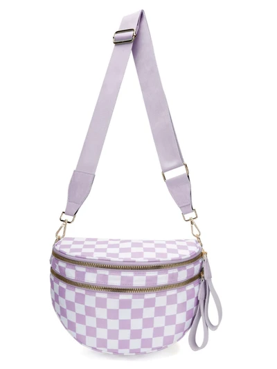 Violet plaid