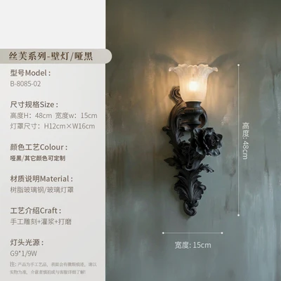 [a2 model] matte black lampshade model + free full spectrum three-color light source
