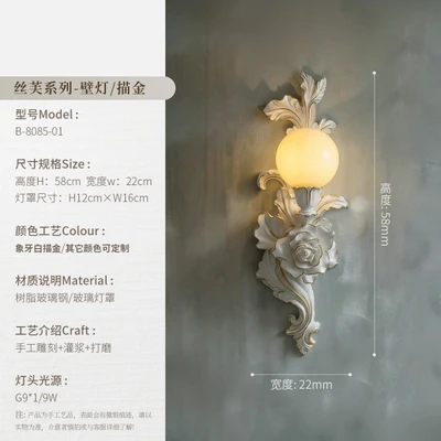 【a1 model】minimalist gold bulb design + free full spectrum tri-color light source