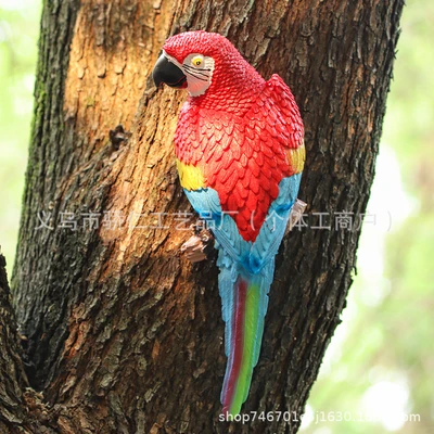 Red right parrot no. 1