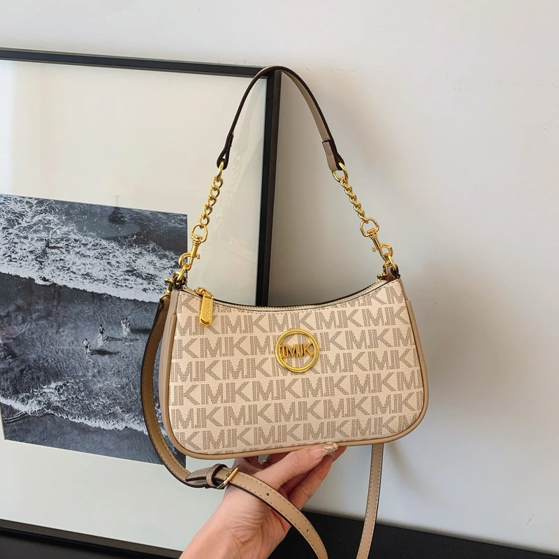 This year's popular bag women's new high-end underarm bag fashion shoulder chain small square bag niche messenger bag