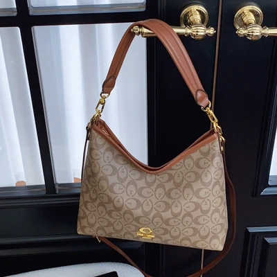 Large size - dark khaki with brown
