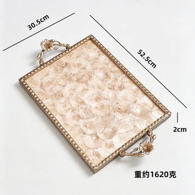 Three-dimensional flower handle-long goldfish scale (weight 1620 grams)