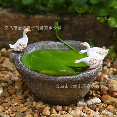 White duck basin (large size)