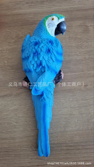 No. 1 blue left parrot