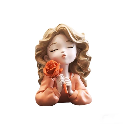 Bouquet girl-orange/12cm
