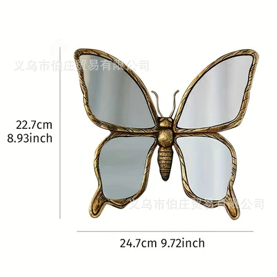 Butterfly mirror pendant