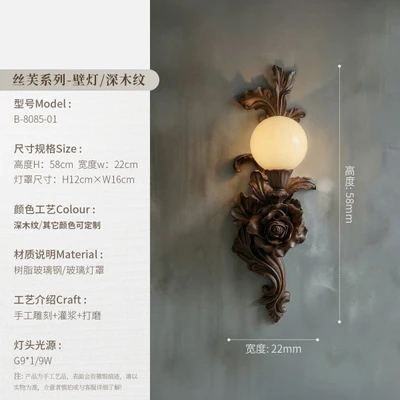 [a1 model] dark brown bulb model + free full spectrum three-color light source
